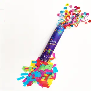 Bruiloft Hand Gooien Partij Gunst Papier Confetti Popper Verjaardag Confetti Huisdecoratie Accessoires Vlamvertragend