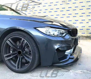Thực sự chất lượng cao sợi Carbon phía trước Bumper môi cho BMW F80 M3 F82 F83 M4 2014-2017 - Product Image 5