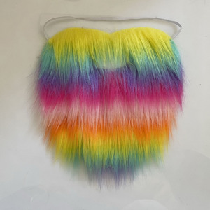 Custom Pride Regenboog Snorren Creatieve Lichtgewicht Kostuum Baard Voor Feest Ornament Decoratie, Lgbtq Feest - Product Image 4