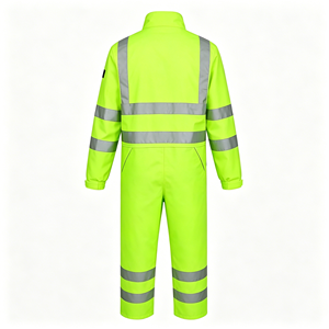 Traje de Trabajo Resistente al Fuego, Chaqueta y Pantalón Ignífugos, Reflectantes, Uniformes de Protección Laboral, Equipo de Seguridad - Product Image 2