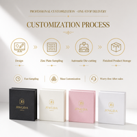 Scatola Regalo con Chiusura Magnetica Flip Book, Confezione Regalo di Lusso, Scatola Organizzatrice per Gioielli