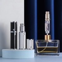 Flacon vaporisateur de parfum portable de 5 ml en aluminium, mini atomiseur vide pour la maison ou le bureau – Offre Spéciale