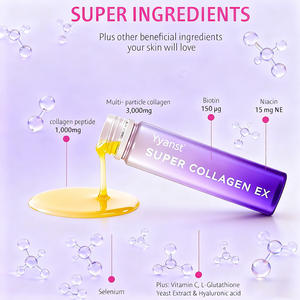Supplément OEM super collagène Peptide de collagène de beauté Liquide Oral Blanchiment de la peau Acide hyaluronique Boisson au collagène - Product Image 4