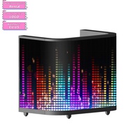 Écran LED pour cabine de DJ en couleur pleine P2.5 P2 P1.95 pour les festivals de musique, forme personnalisable, écran LED pour table de cabine de DJ