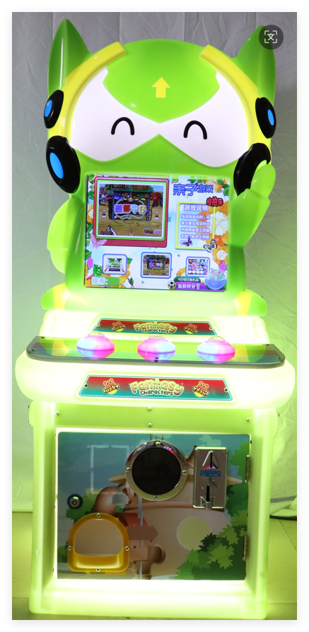 Robinet vert et amusant