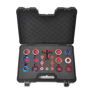 Winmax kit de ferramentas para instalação de peças de reparo de automóveis, kit de ferramentas para remoção de axial de comando e vedação de manivela