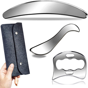 Dụng cụ <span class=keywords><strong>massage</strong></span> bằng thép không gỉ cao cấp hình chữ <span class=keywords><strong>S</strong></span>, dụng cụ cạo gió thư giãn cơ thể, <span class=keywords><strong>massage</strong></span> cơ - Product Image 1