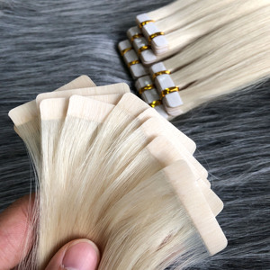 Nastro per cuticole completo all'ingrosso nelle estensioni dei capelli estensione dei capelli con nastro doppio disegnato per capelli umani al 100 - Product Image 6