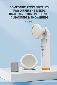 Nouvelle idée cadeau : Bidet électrique portable à double buse <span class=keywords><strong>avec</strong></span> haute pression, parfait pour les voyages, après les toilettes et la douche en camping en plein air - Product Image 5