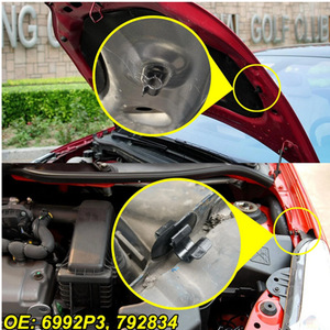 Winning Journey <b>Car</b> Hood Support Rod Bracket <b>Clip</b> 792834 for Peugeot 1007 306 3008 407 Replacement Repair Plastic Part - Product Image 5