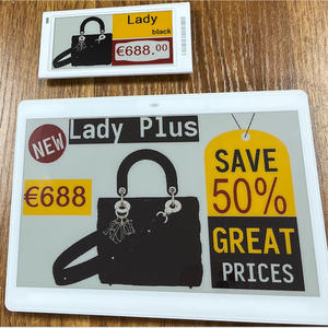 New arrival 7.3inch e ink spectra 6 Wireless E-ink 4 Color 7.5 inch Digital Signage Price Tag ESL Electronic Label Price Display - Product Image 1