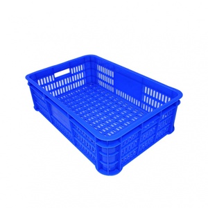 Caisse de <span class=keywords><strong>fruits</strong></span> <span class=keywords><strong>et</strong></span> légumes en <span class=keywords><strong>plastique</strong></span> PP recyclable de qualité alimentaire avec structure perforée pliable <span class=keywords><strong>et</strong></span> pour le stockage des tomates - Product Image 1