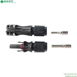 Conector de Cable Solar de Cobre Impermeable IP68 1500VDC 60A con Aislamiento PPE/PA para Sistema de Energía Solar (1.5-10mm) - Product Image 2
