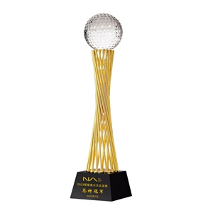 Usine de Shenzhen Vente en gros Crystal Awards Verre Trophée <span class=keywords><strong>golf</strong></span> football basket métal trophée sport récompense entreprise événements trophée - Product Image 4