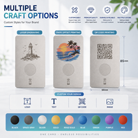 Carte Métallique NFC, Carte RFID de Contrôle d'Accès, Carte Clé d'Hôtel, Argent, Logo Personnalisé pour Adhésion Professionnelle NFC