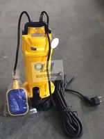 Petite pompe à eaux usées verticale submersible portable