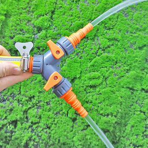 <strong>Three</strong>-<strong>Way</strong> Water Divider Four-<strong>Way</strong> Hose Connector Independent Switch Controls Flow Adjustable Garden Water <strong>Pipe</strong> <strong>Connection</strong> - Product Image 3