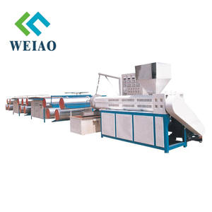 Venta caliente bolsa de tejido Pp línea de cinta de plástico dibujar de hilo plano extrusora - Product Image 2