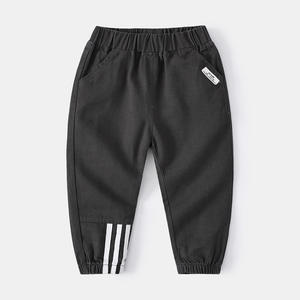 Vente en gros de pantalons cargo multicolores décontractés tendance pour garçons pantalons longs avec sangle inférieure blanche style décontracté printemps - Product Image 3