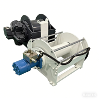 Treuil hydraulique puissant Jinjia 2-10 tonnes pour excavatrice, chargeuse, remorquage et levage – Rétraction et déroulement de câble stables