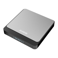 Nouveau Brevet Conception X3 Plus H313 Android TV Box 2.4/5.8G Dual Band Wifi Smart TV Box avec Numérique LED Affichage