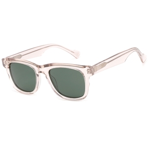 Gafas de sol rectangulares unisex con montura completa, montura negra, protección UV400, protección solar para adultos - Product Image 5