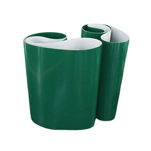 Yeşil Hafif PVC Parlak Konveyör Bant Rulosu 10 Metre Uzunluğunda Üretim Hattı Aksesuarı Ayarlanabilir Hızlı Kauçuk Malzeme - Product Image 5