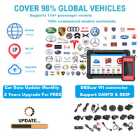 Herramienta de Diagnóstico para Autos y Camiones Launch X431 Pro3S+ SmartLink HD, Escáner de Códigos OBD2 para Vehículos de 12V y 24V, Analizador Automático de Diésel y Gasolina