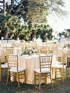 Silla <span class=keywords><strong>y</strong></span> mesa para invitados de banquete de boda al aire libre de alta calidad para grandes eventos, mesa exterior blanca romántica - Product Image 5