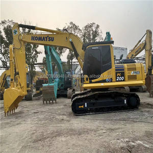 Komatsu รถขุดดิน PC200-8แบบใช้แล้วรถขุดตีนตะขาบปั๊มกระปุกเกียร์ - Product Image 3