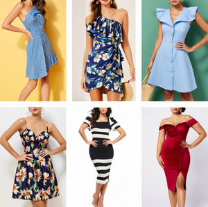 Liquidación de Vestidos de Verano Surtidos para Mujer, Ropa de Marca con Descuento, Empaquetada en Fardos, MOQ, Origen CN/GUA, Modelo QZ-038 - Product Image 4