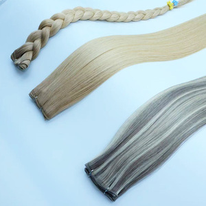 Extensions <span class=keywords><strong>à</strong></span> bandes adhésives invisibles réutilisables en cheveux humains naturels, larges et nouées <span class=keywords><strong>à</strong></span> la main - Product Image 6