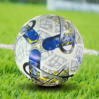 1 Buah MOQ Bola Sepak Personalisasi Cetak HD Desain Cepat Hadiah Ulang Tahun Dewasa Upacara Klub Perusahaan Ukuran Bola 1 5