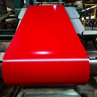 Bobine d'acier galvanisé prélaqué PPGL, épaisseur 0,5 mm, largeur 1000 mm, peinture PE AZ150 pour toitures et bardages métalliques