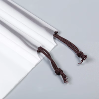 Sacs d'emballage jetables en PE mat thermoscellables avec valve pour vêtements, chaussures, chaussettes, sous-vêtements - Rangement de voyage anti-poussière