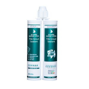 Professional High-quality Double Components <b>Epoxy</b> <b>Resin</b> Ceramic Tile Grout 400ml Quick-drying Sealant for Construction Good - Product Image 1