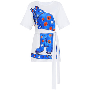 Disfraz de Cosplay de Aba Band para Mujer, Traje para Actuación en Escenario, Falda Amarilla y Azul con Etiquetas - Product Image 2