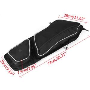 HDBUBALUS Borse per Porte Laterali Utv Custodia per Porta Anteriore con Ginocchiera Adatta per Polaris Rzr Xp 1000 900Xc S900 2014-2019