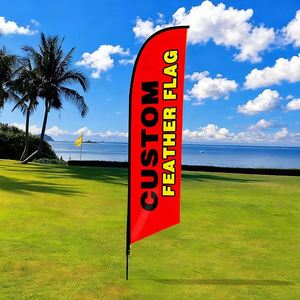 High Quality Custom Double Sided Feather <b>Flags</b> Outdoor Events Advertising Custom Print Any Logo Fiberglass Pole Base Any Size - Product Image 2
