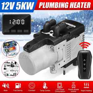 NUEVO Calentador de Aire y Agua a Gasolina de 12V 5KW con Control Remoto por Celular, Interruptor LCD, Universal para Autos y Camiones - Product Image 1