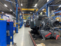 Ventilateur de refroidissement pour compresseur d'air, ensemble moteur 1092582200 en acier moulé, garantie 1 an, Énergie et Mines