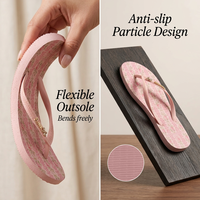 Sandales tongs pour femmes, design de créateur, imprimé rose, rose clair, lanières ornées, printemps été automne, semelle épaisse, écologiques