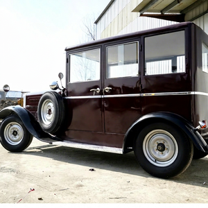 Creative Design 2026 Luxury <b>2</b>-<b>Passenger</b> Electric Classic Vintage Car Customized Color <b>2</b>-Year Warranty for Scenic Sightseeing - Product Image 1