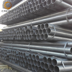 Prix d'usine Fabricant Tuyau rond soudé Tuyau rond en fer noir Tube en acier - Product Image 4