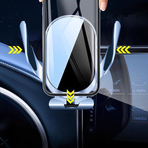 Upgrade Auto Sensing <b>Car</b> Phone Mount 15W Wireless Charging Electric <b>Clamping</b> Stable Navigation Holder Bracket for Tesla BMW - Product Image 4