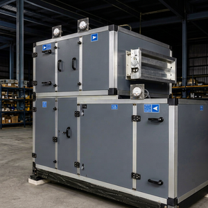Unidad de Manejo de Aire (UMA) de Doble Planta con Motor AC, Alto Flujo de Aire, para Cuartos Limpios, con Filtración, Refrigeración y Calefacción para Aplicaciones Farmacéuticas - Product Image 1
