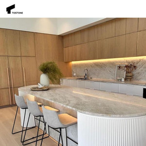 Tostone High-End Light Brown Quartzite Nice Natural Honed For Indoor Kitchen Bathroom <strong>Countertops</strong> For Hotels Taj Mahal Villas