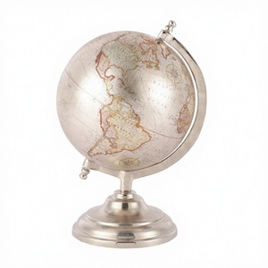 Globe terrestre flottant magnétique en métal noir de 3 pouces, forme ronde, écologique, pour la remise des diplômes - Product Image 4