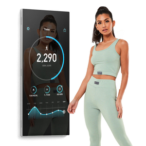 Espejo Digital para Fitness con Pantalla Táctil Capacitiva de 10 Puntos, Pantalla LED/OLED, Control por Voz, Montaje en Pared, para Ejercicio en Casa - Product Image 1