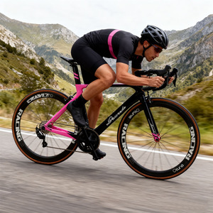 Vélo de route et de montagne haut de gamme en fibre de carbone légère, 22 vitesses, freins à disque, 700c, VTT de course R622*480-CF-M02A De Carretera R622*48 - Product Image 5